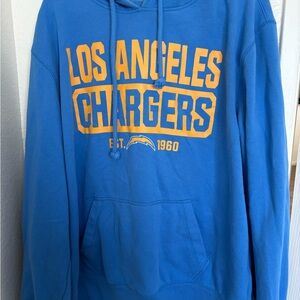 Blue Los Angeles Chargers hoodie